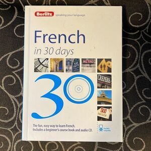 Berlitz French in 30 Days Coursebook & CD